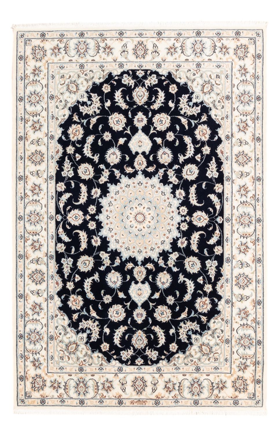 Perser Rug - Nain - Premium - 176 x 119 cm - dark blue