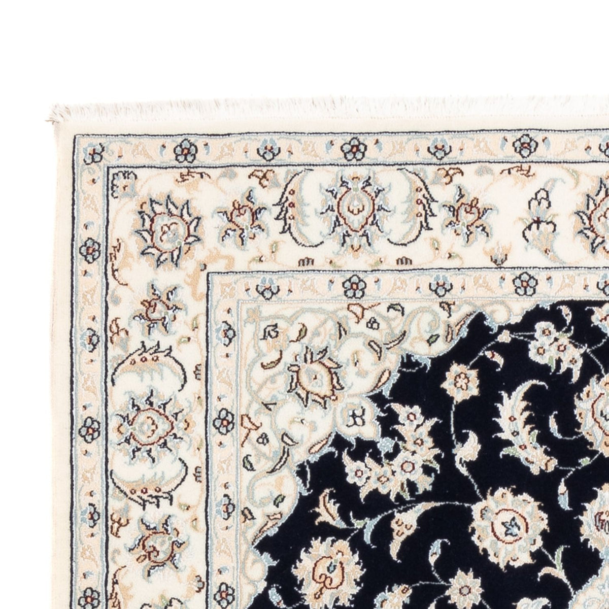 Perser Rug - Nain - Premium - 176 x 119 cm - dark blue