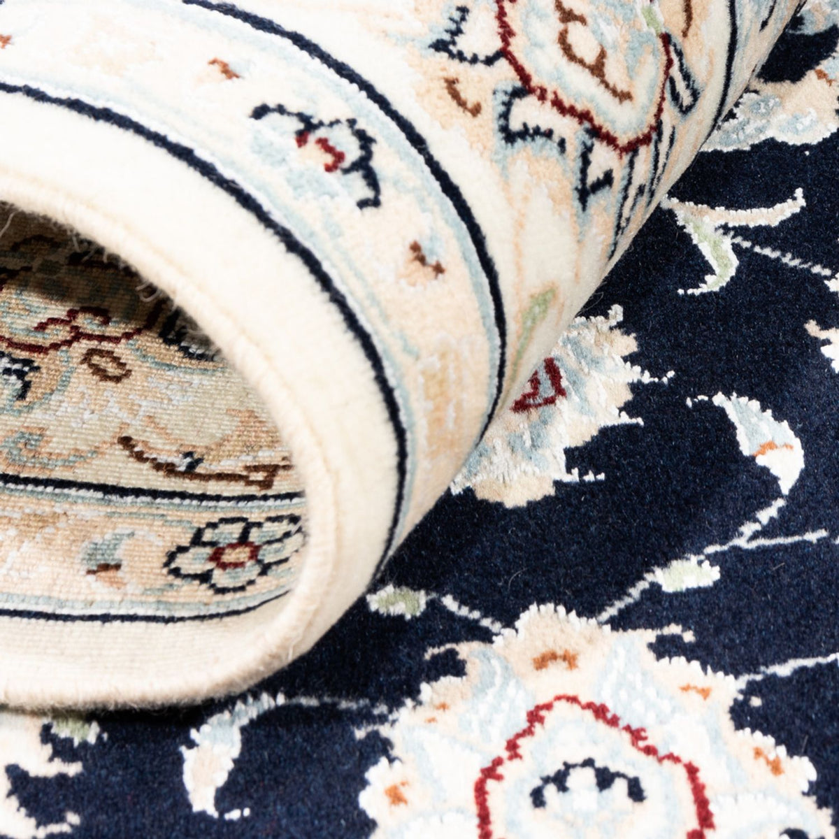 Perser Rug - Nain - Premium - 176 x 119 cm - dark blue