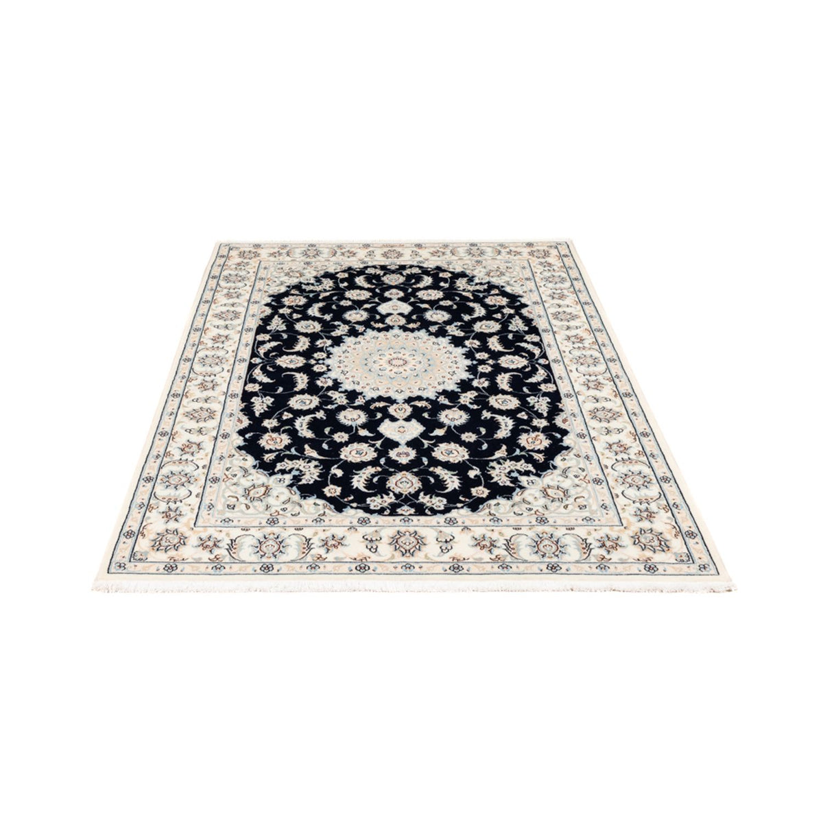 Perser Rug - Nain - Premium - 176 x 119 cm - dark blue