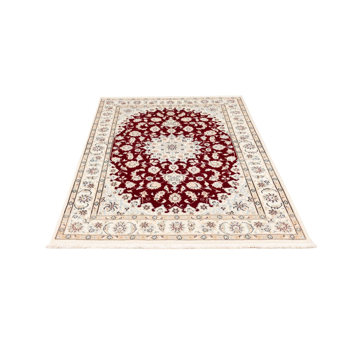 Perser Rug - Nain - Premium - 178 x 122 cm - red