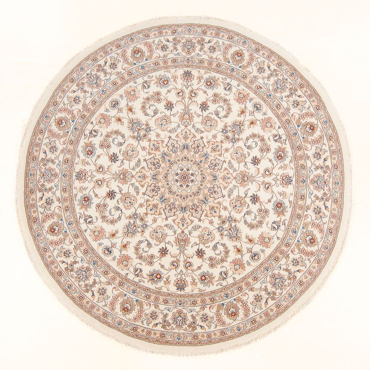 Perser Rug - Tabriz - Royal round  - 199 x 197 cm - cream