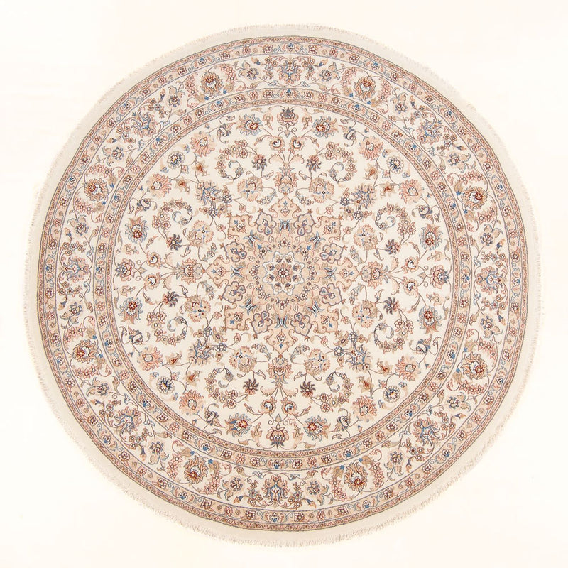 Perser Rug - Tabriz - Royal round  - 199 x 197 cm - cream