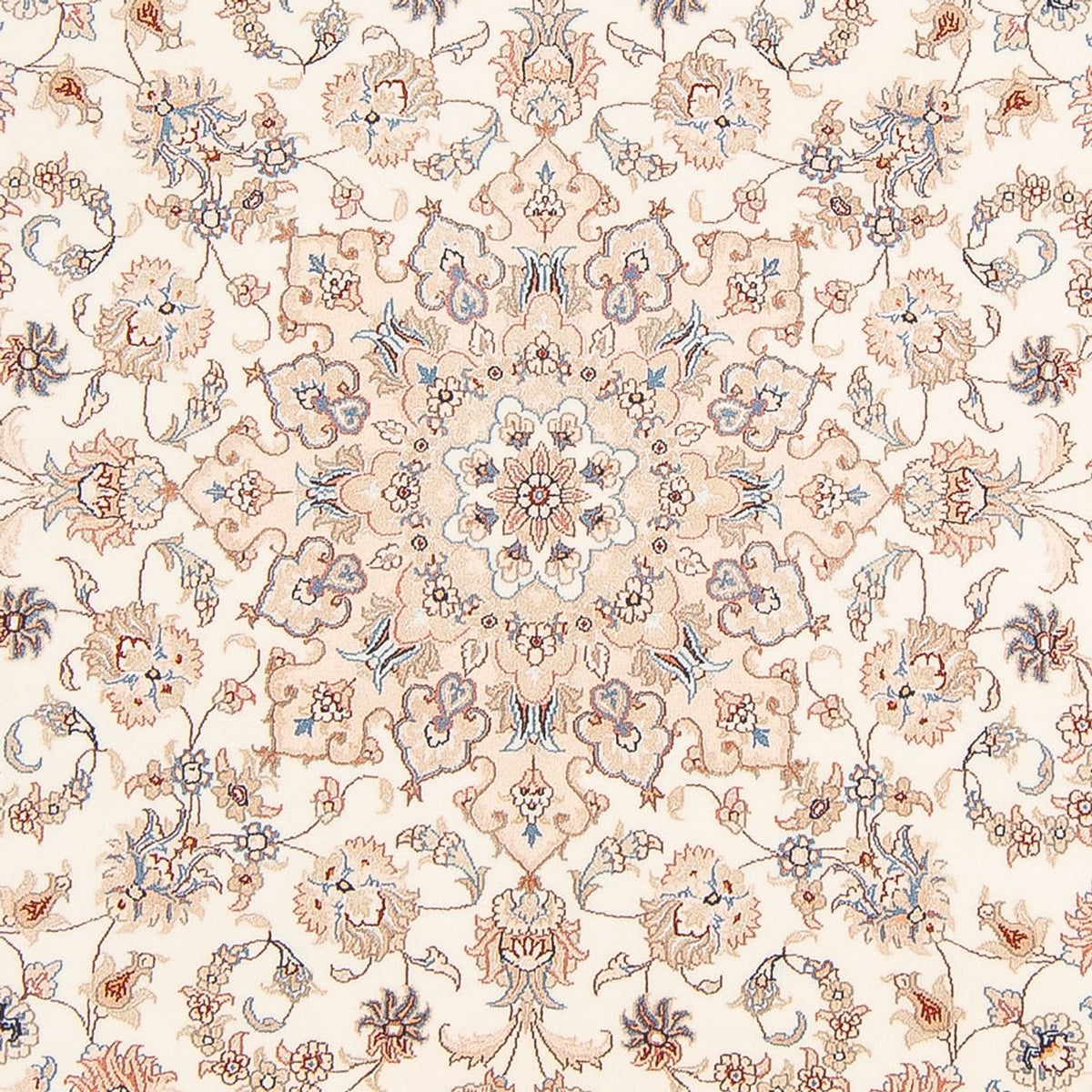 Perser Rug - Tabriz - Royal round  - 199 x 197 cm - cream