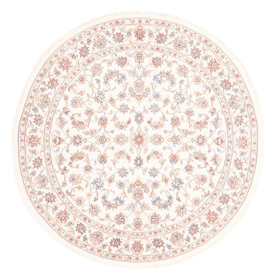 Perser Rug - Tabriz round  - 152 x 146 cm - cream