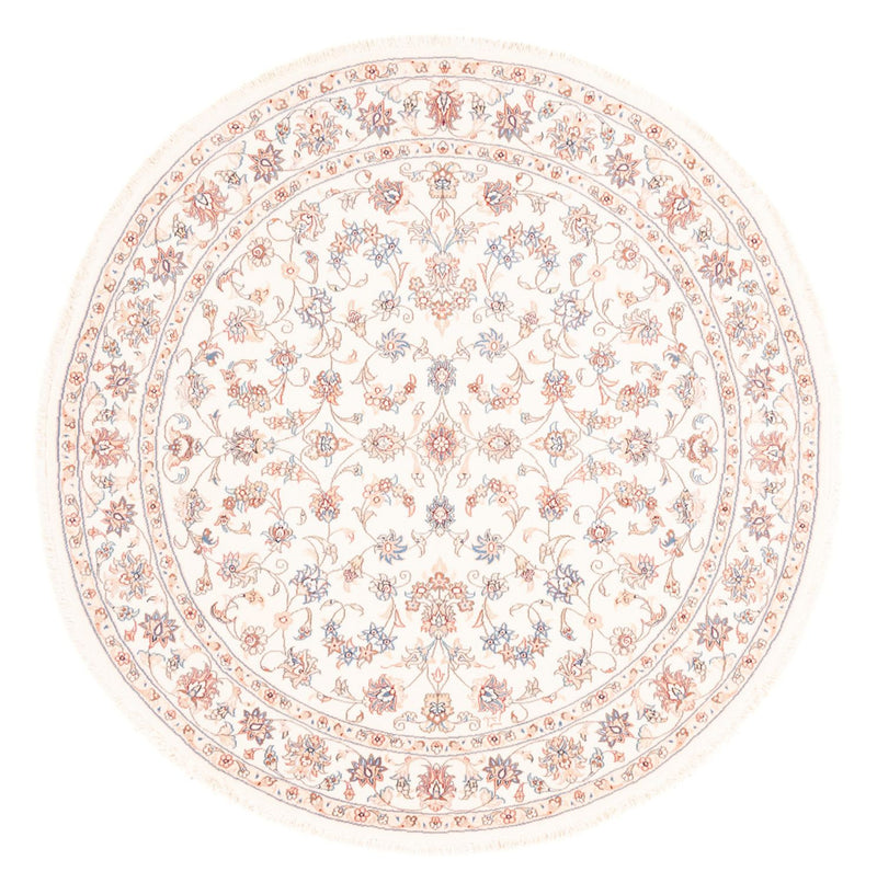 Perser Rug - Tabriz round  - 152 x 146 cm - cream
