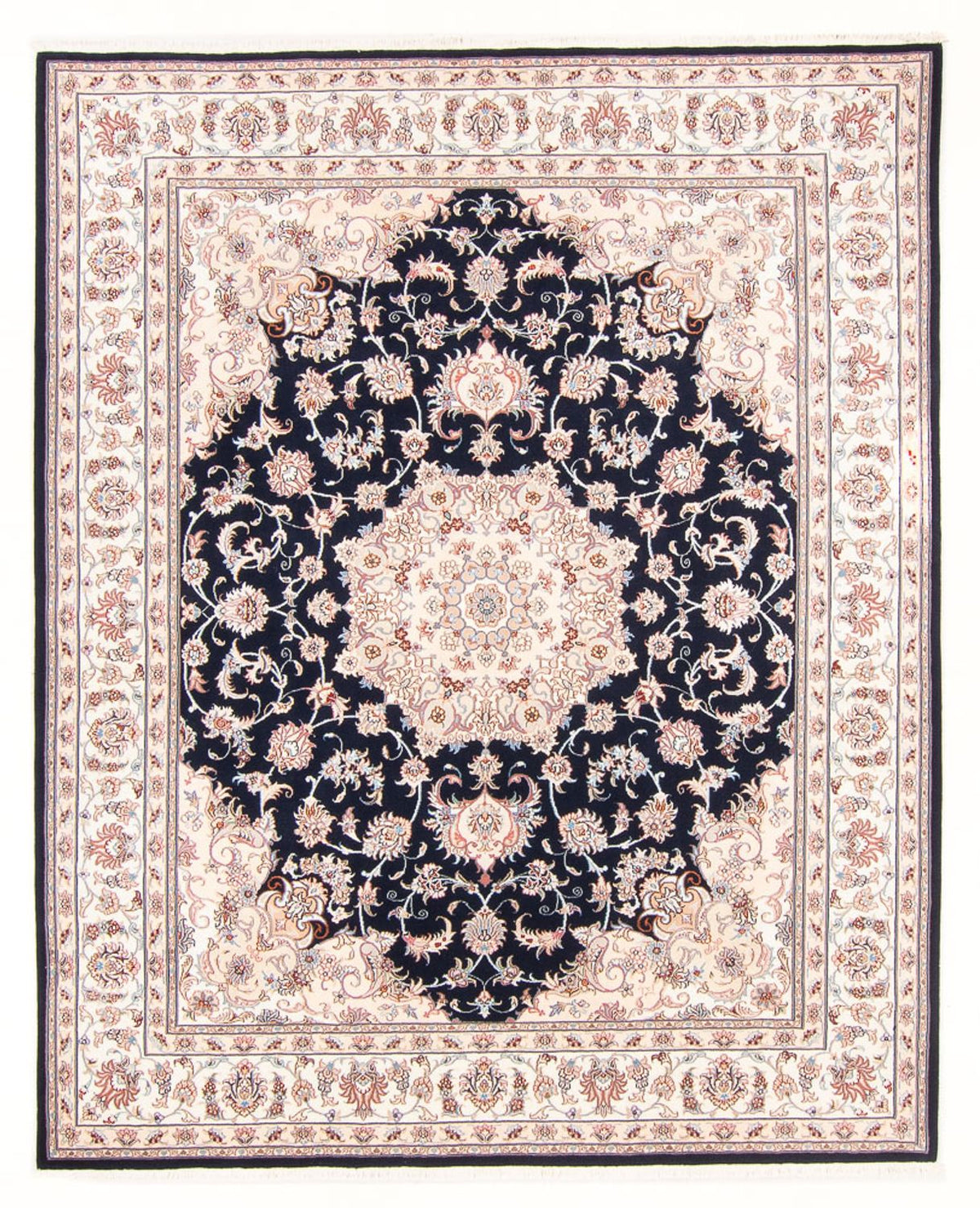Perser Rug - Tabriz - Royal - 250 x 198 cm - dark blue