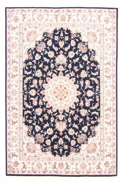 Tabriz - 50 Raj Rug 168x233cm - Persian Rugs - dark blue