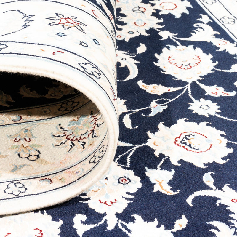 Perser Rug - Nain - Premium - 182 x 120 cm - dark blue