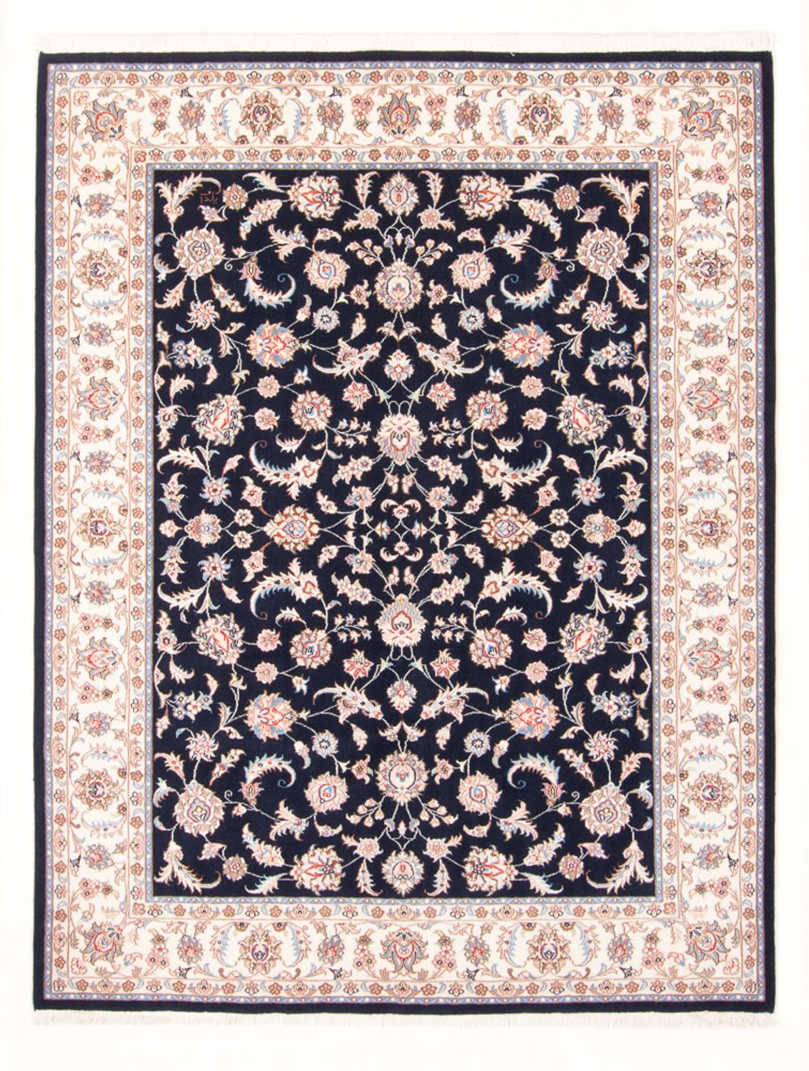 Perser Rug - Tabriz - Royal - 201 x 153 cm - dark blue
