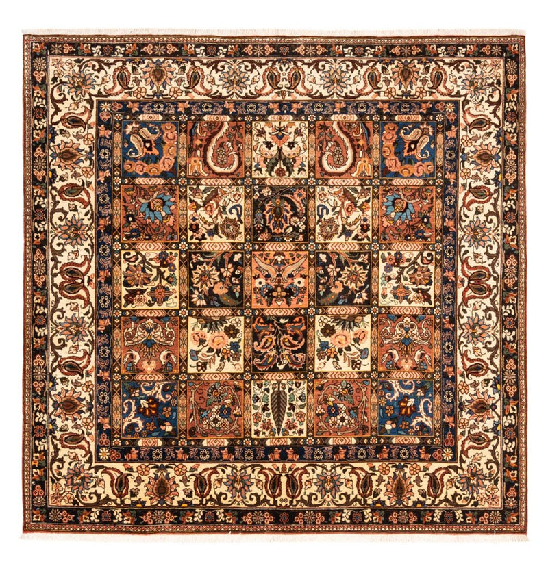 Perser Rug - Nomadic square  - 207 x 199 cm - dark beige