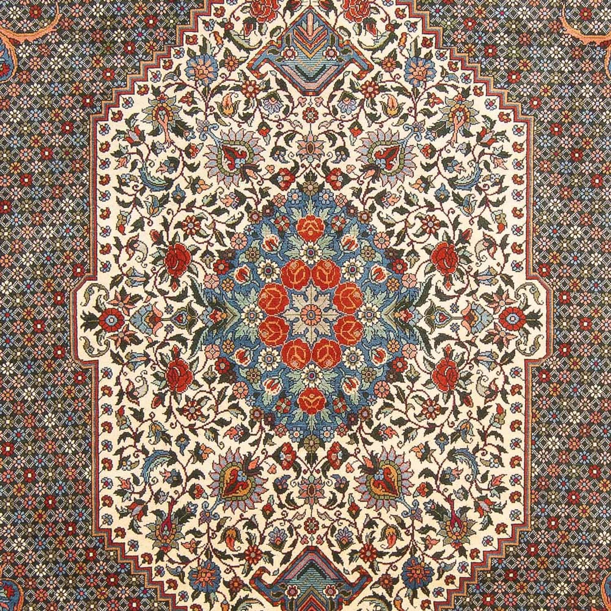 Perser Rug - Nomadic - 315 x 200 cm - dark blue