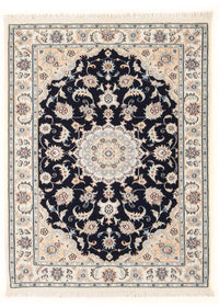 Perser Rug - Nain - Premium - 132 x 74 cm - dark blue