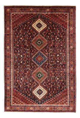 Perser Rug - Nomadic - 304 x 205 cm - bordeaux red