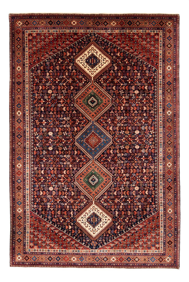 Perser Rug - Nomadic - 304 x 205 cm - bordeaux red