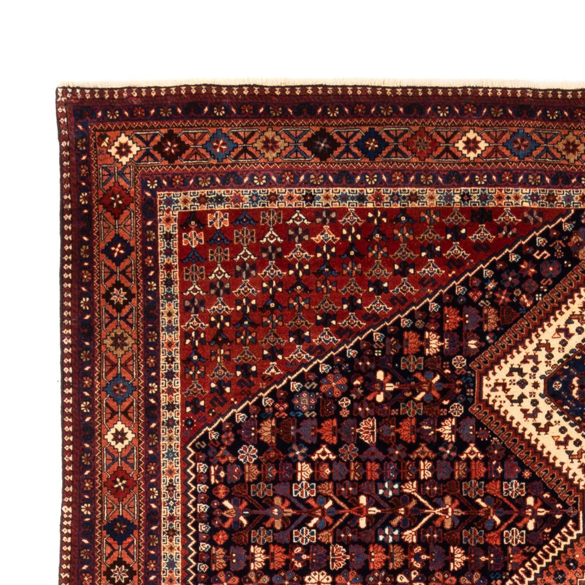 Perser Rug - Nomadic - 304 x 205 cm - bordeaux red