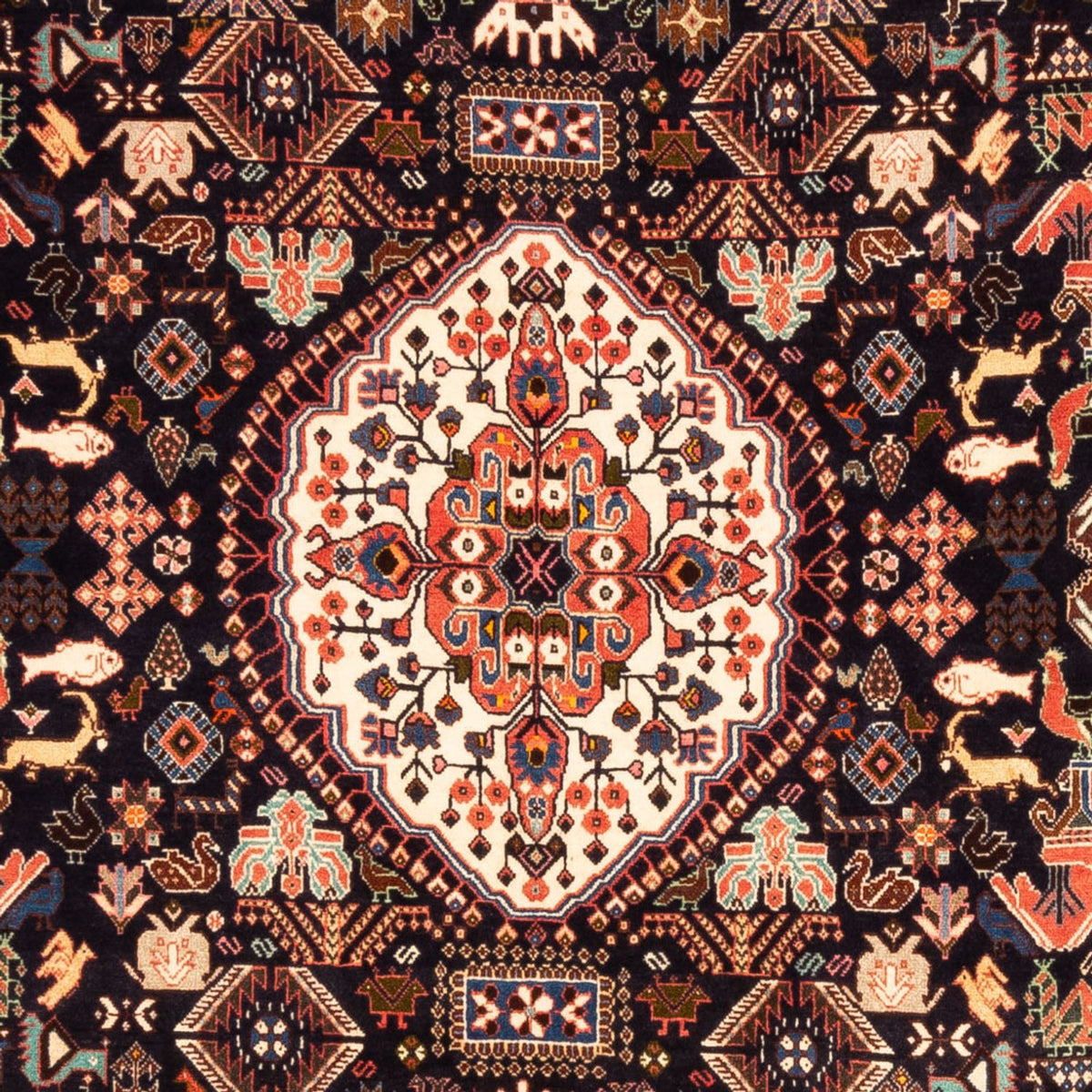 Perser Rug - Nomadic - 252 x 155 cm - dark blue