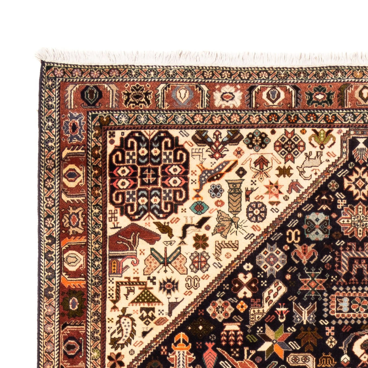 Perser Rug - Nomadic - 257 x 157 cm - dark blue