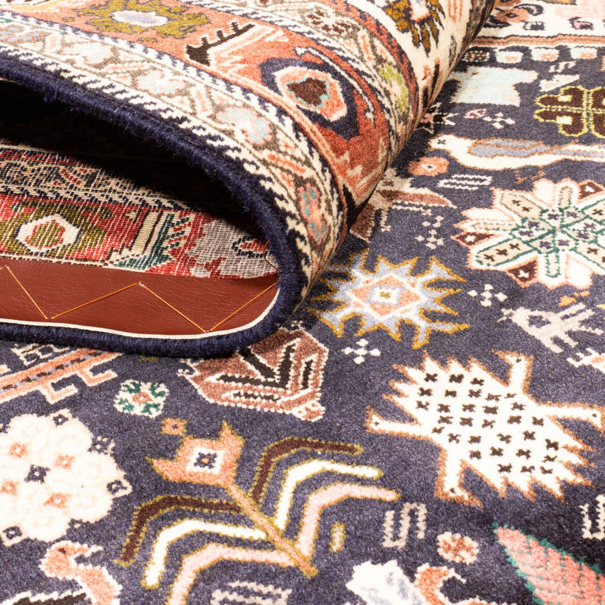 Perser Rug - Nomadic - 257 x 157 cm - dark blue