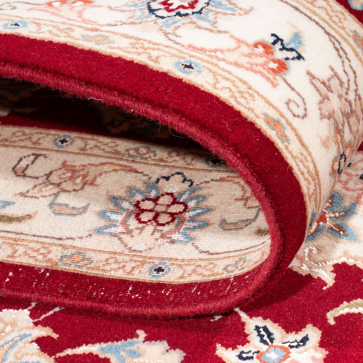 Runner Perser Rug - Tabriz - Royal - 305 x 81 cm - red