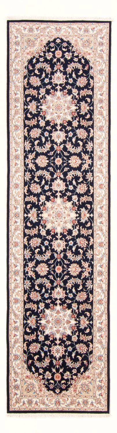 Runner Perser Rug - Tabriz - Royal - 295 x 81 cm - dark blue