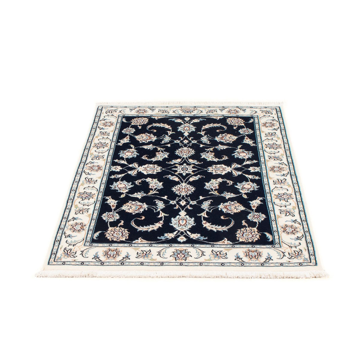 Perser Rug - Nain - Premium - 118 x 80 cm - dark blue
