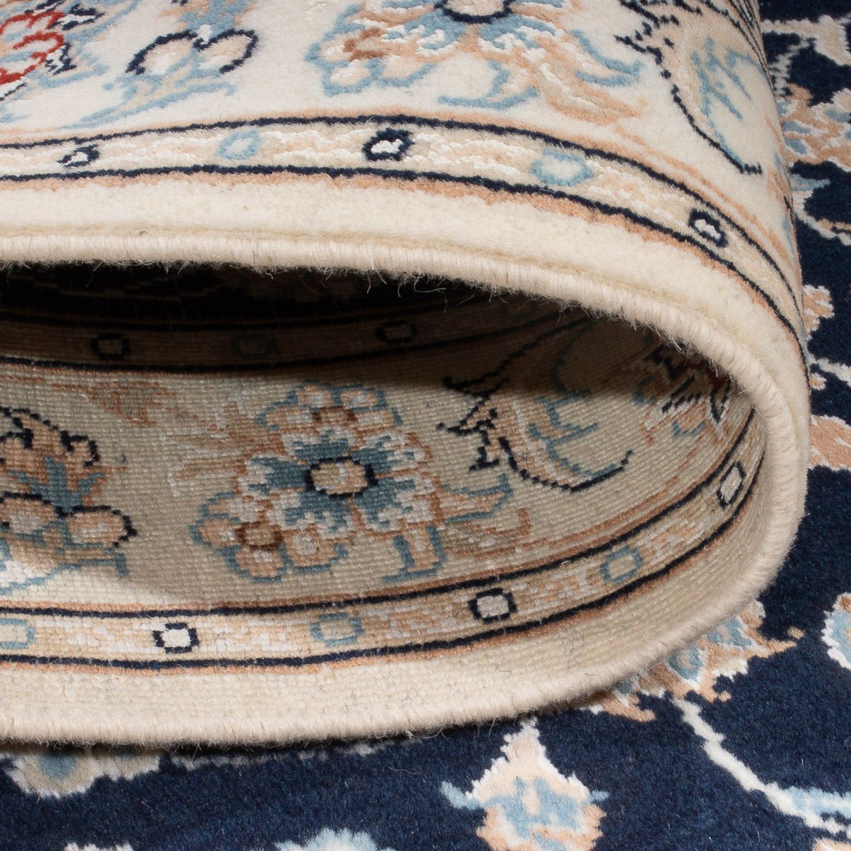 Perser Rug - Nain - Premium - 120 x 80 cm - dark blue