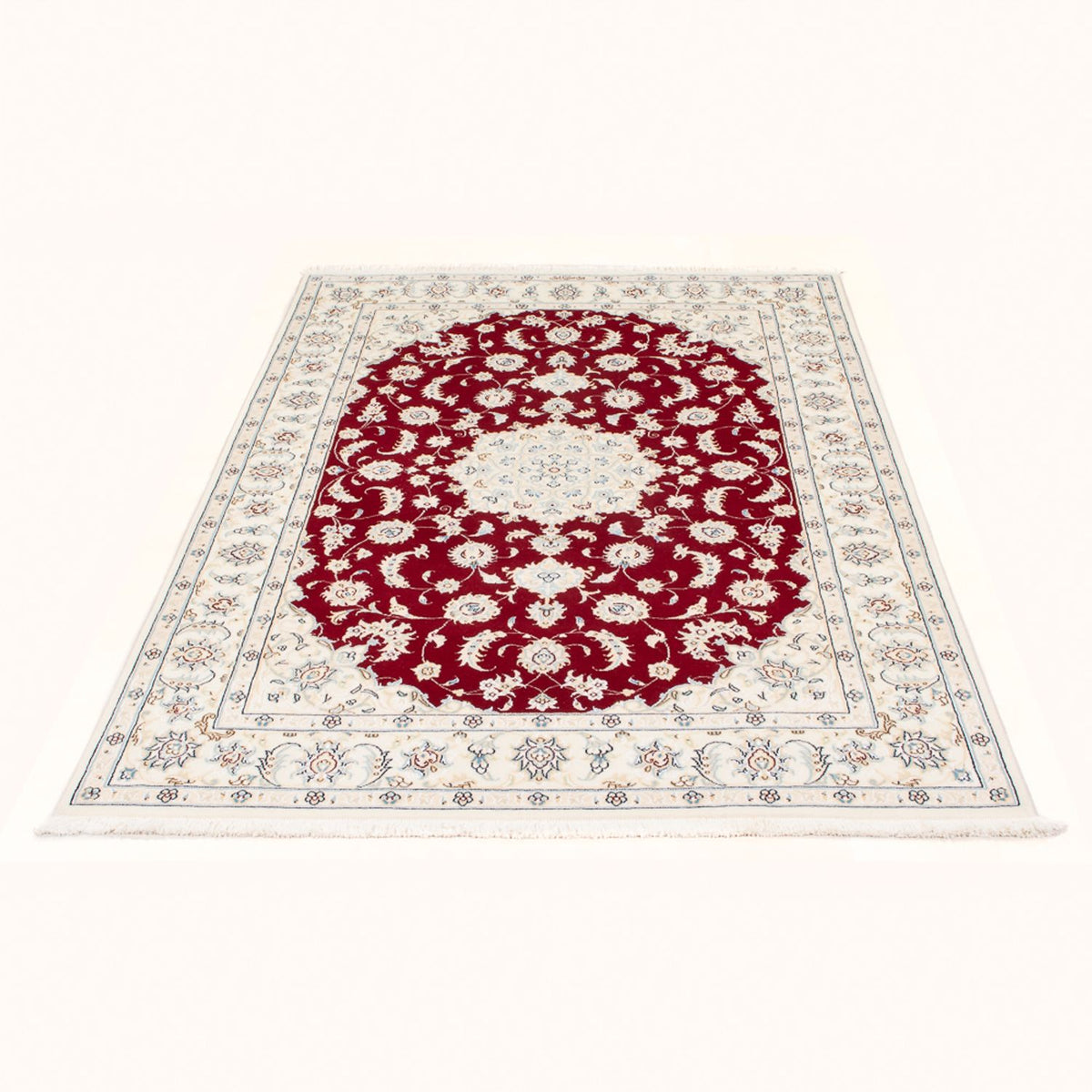 Perser Rug - Nain - Royal - 178 x 118 cm - red