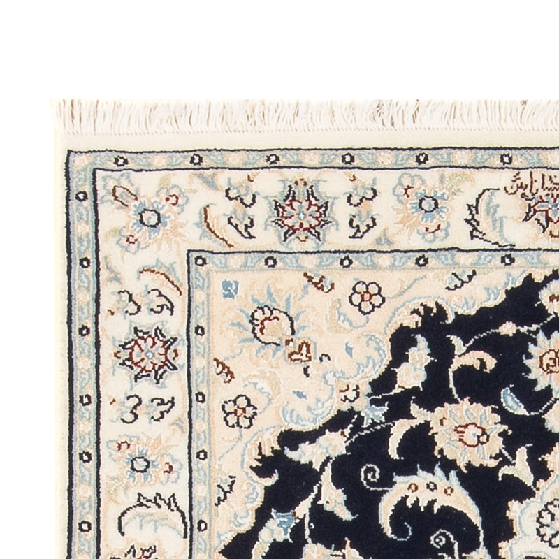 Perser Rug - Nain - Premium - 117 x 81 cm - dark blue