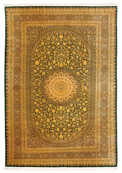 Qom Silk Rug 196x294cm - Persian Rugs