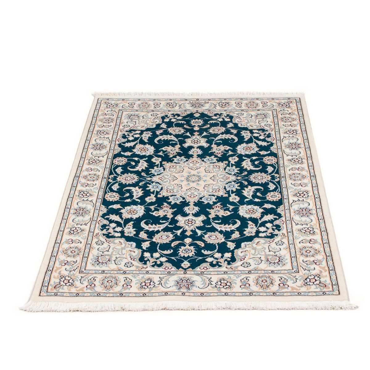 Perser Rug - Nain - Premium - 120 x 81 cm - dark green