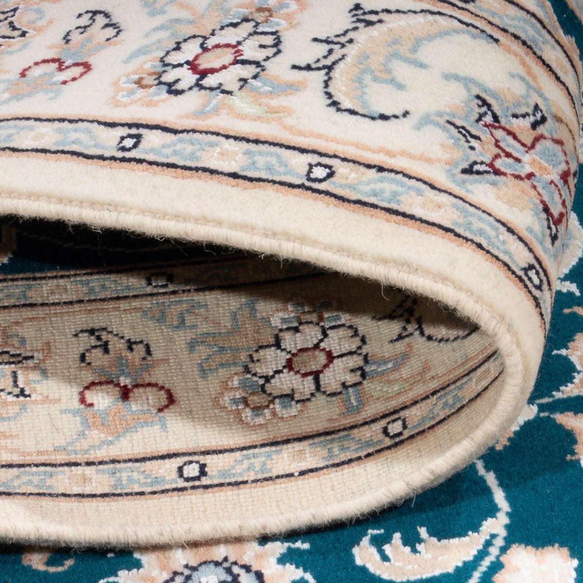 Perser Rug - Nain - Premium - 120 x 80 cm - dark green