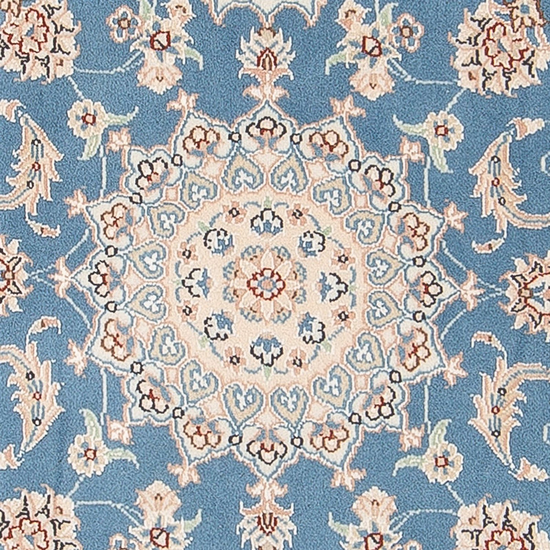 Perser Rug - Nain - Premium - 122 x 81 cm - light blue