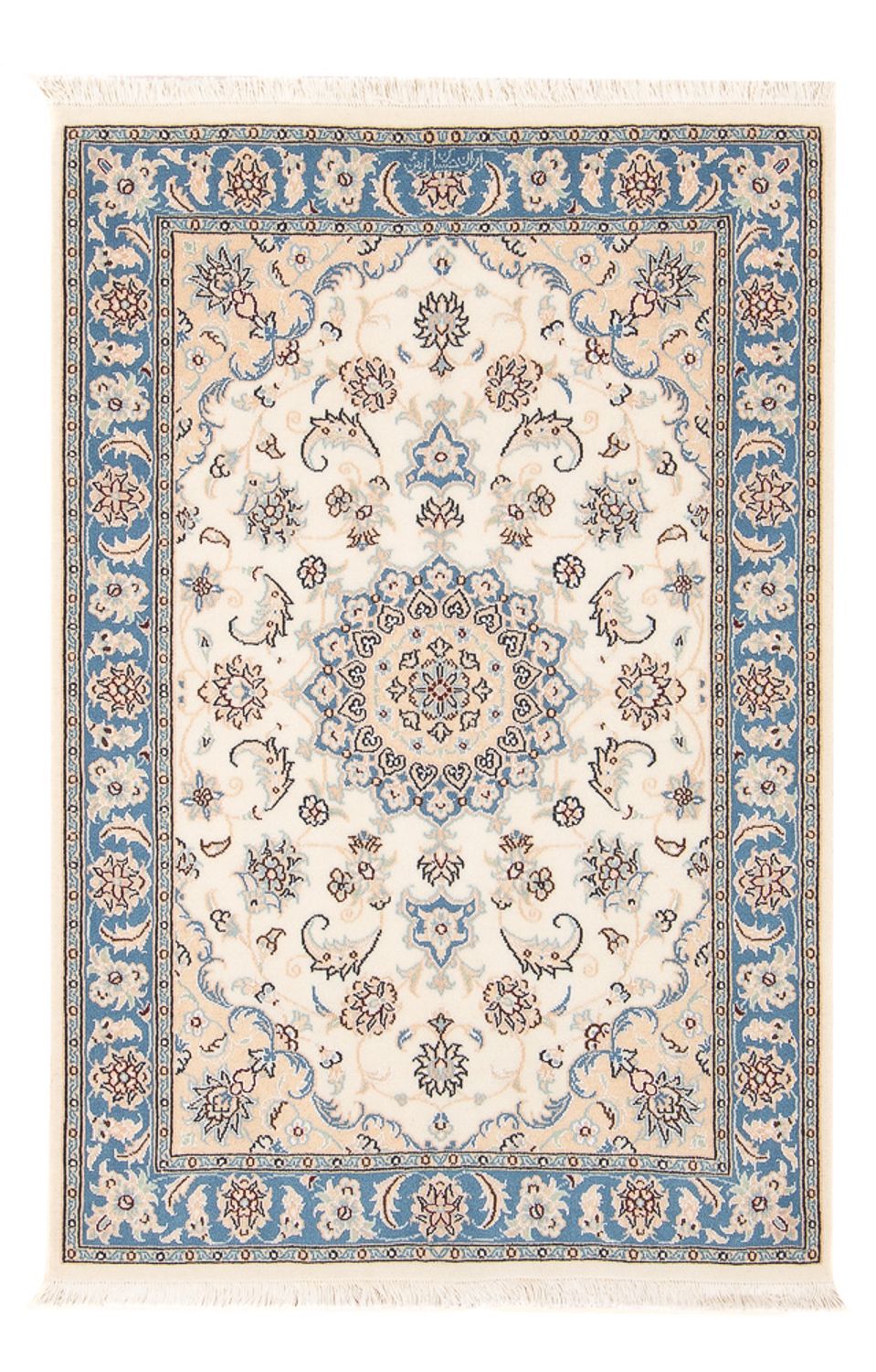 Perser Rug - Nain - Premium - 122 x 82 cm - cream
