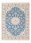 Perser Rug - Nain - Premium - 116 x 81 cm - light blue