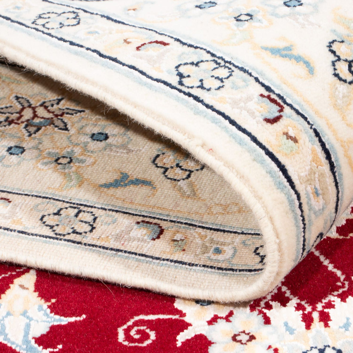 Perser Rug - Nain - Royal - 176 x 118 cm - red