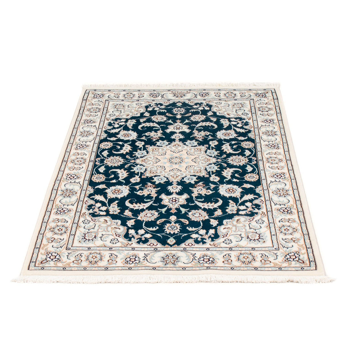 Perser Rug - Nain - Premium - 117 x 80 cm - dark green