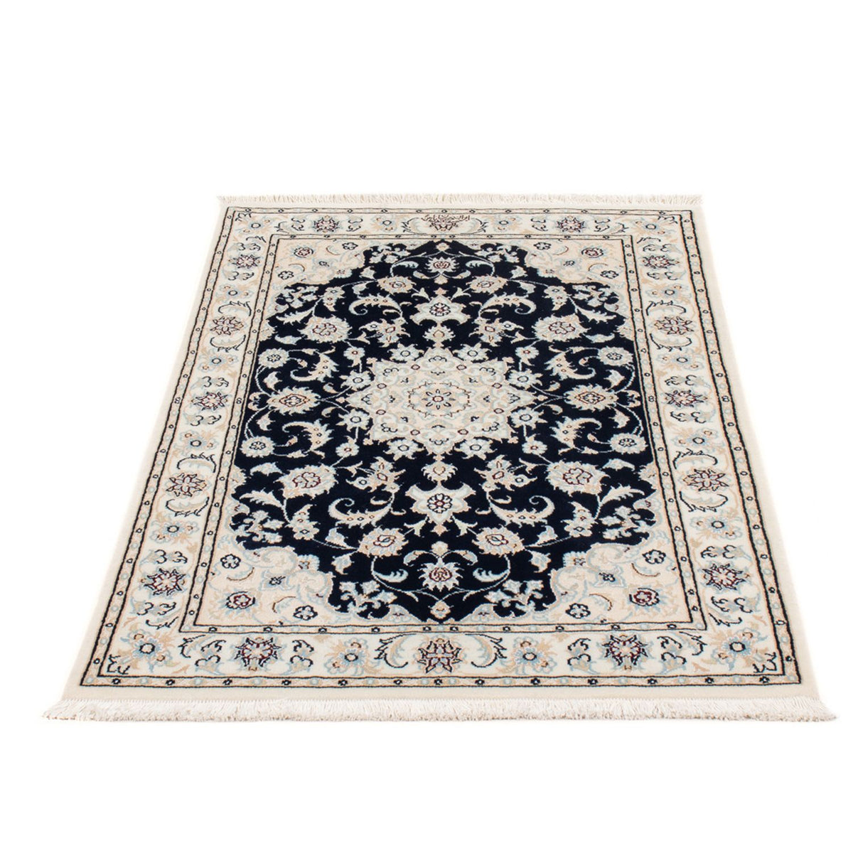 Perser Rug - Nain - Premium - 118 x 80 cm - dark blue