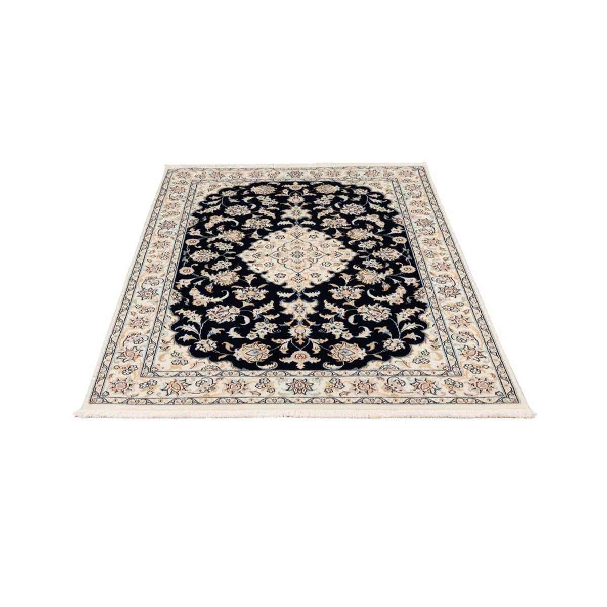 Perser Rug - Nain - Premium - 158 x 109 cm - dark blue