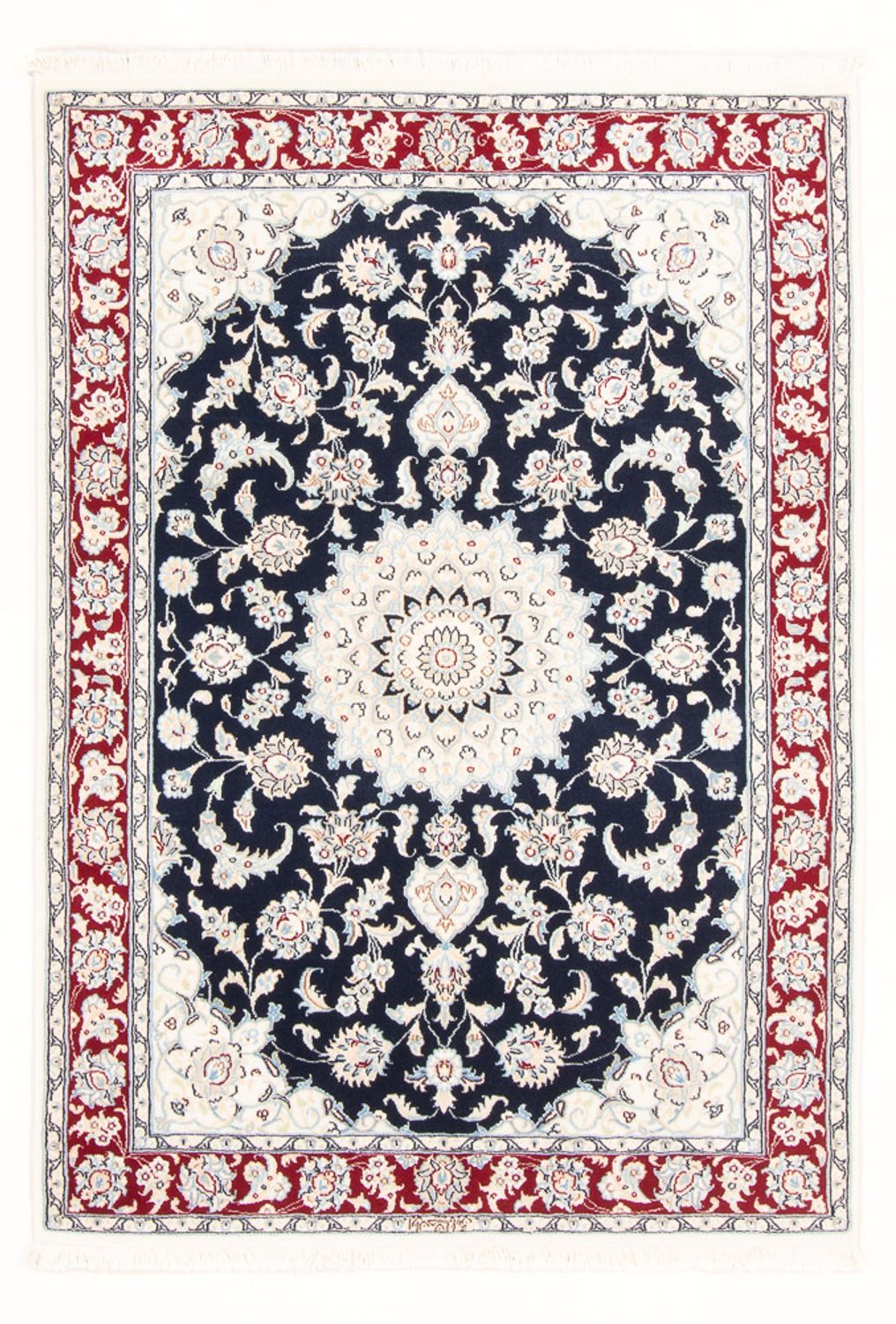 Perser Rug - Nain - Royal - 151 x 105 cm - dark blue