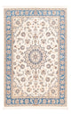 Perserteppich - Nain - Premium - 155 x 104 cm - creme