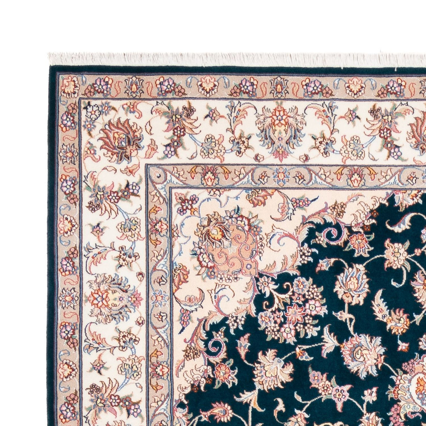 Perser Rug - Tabriz - Royal - 235 x 168 cm - dark green