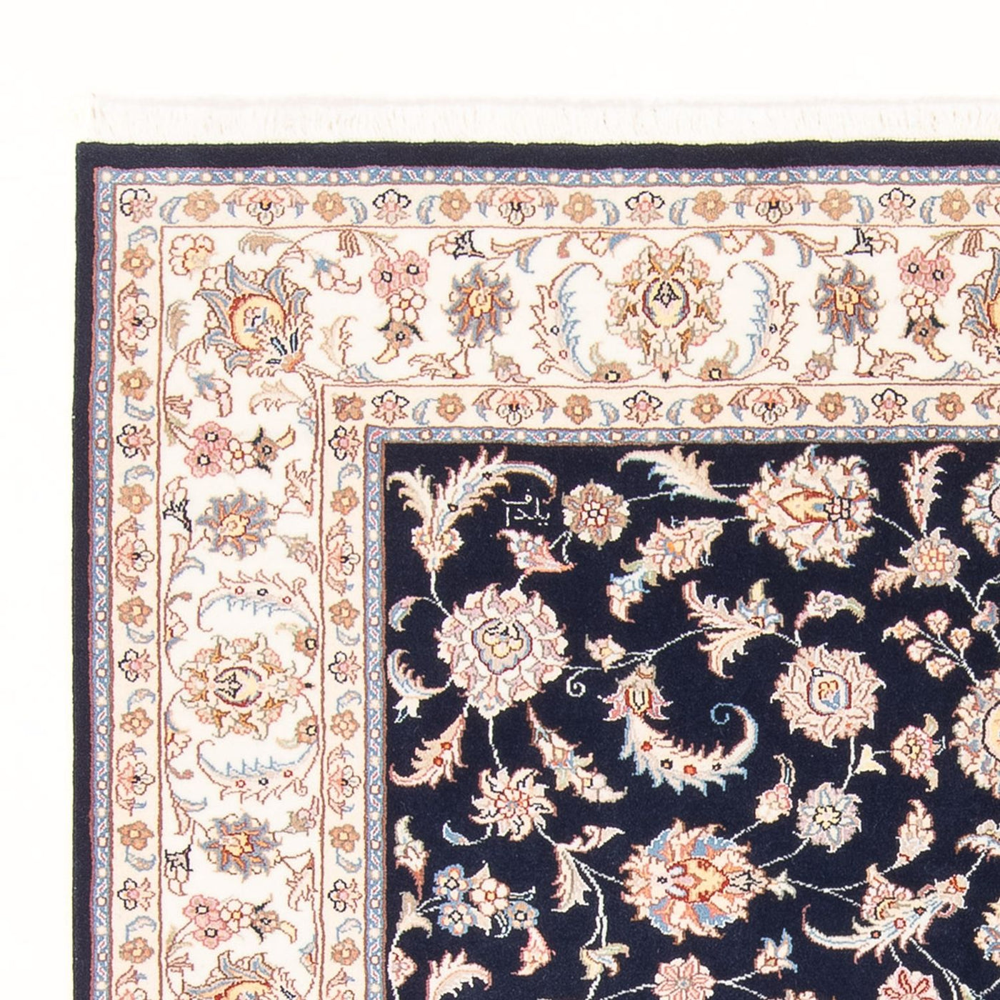 Tabriz - 50 Raj Rug 196x150cm - Persian Rugs