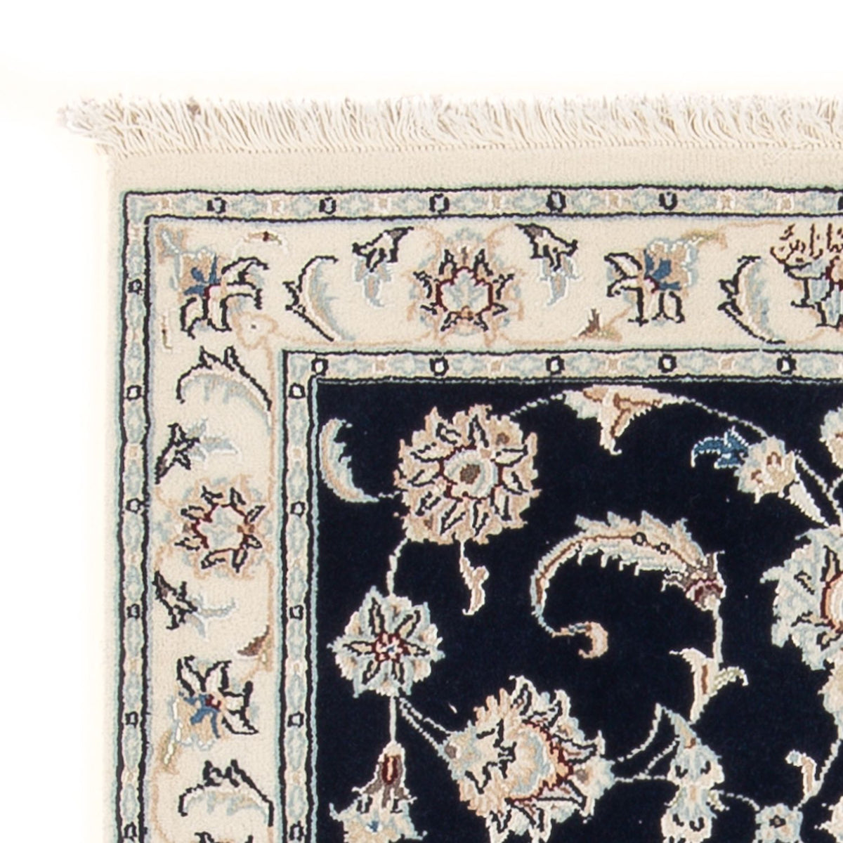 Perser Rug - Nain - Premium - 116 x 80 cm - dark blue