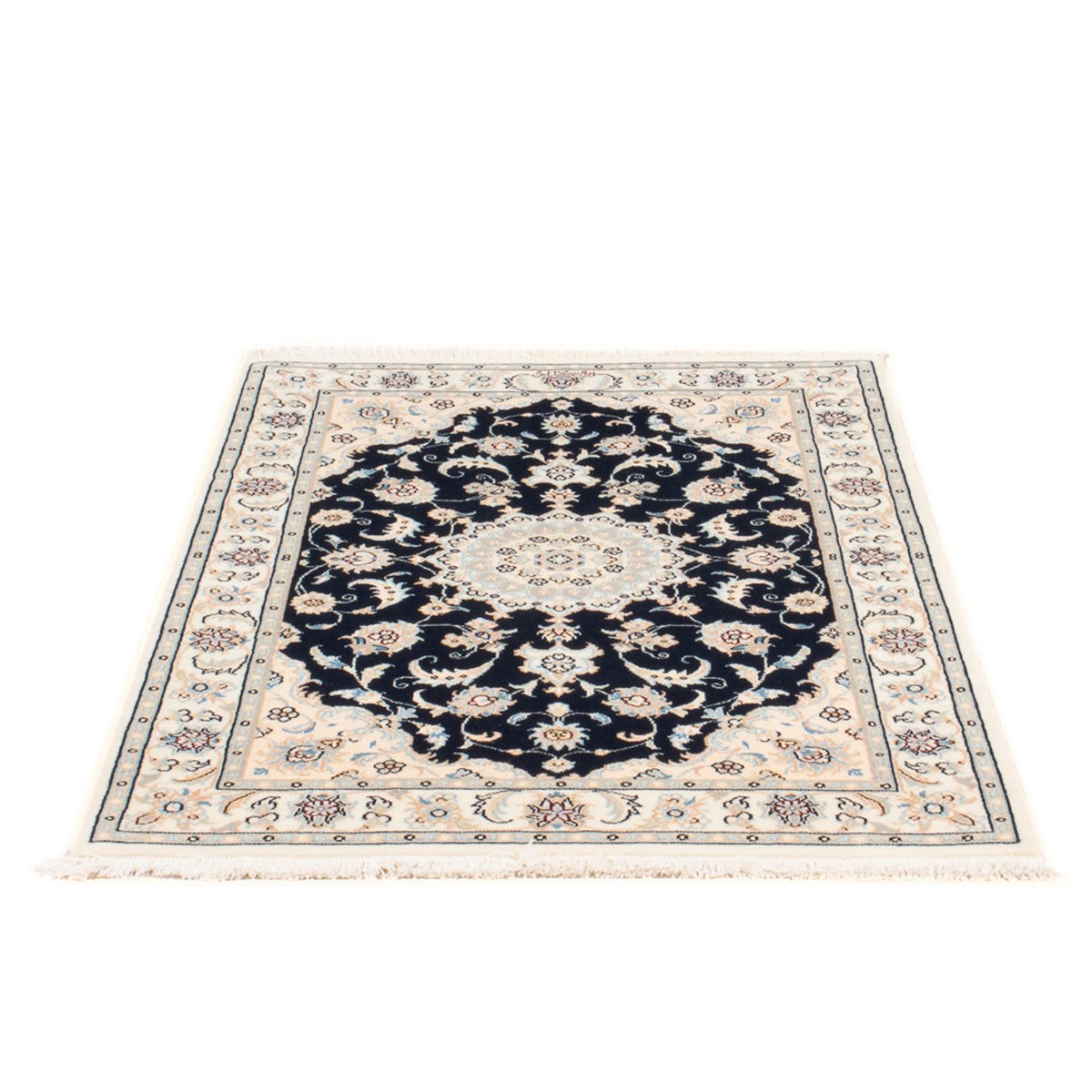 Perser Rug - Nain - Premium - 120 x 80 cm - dark blue