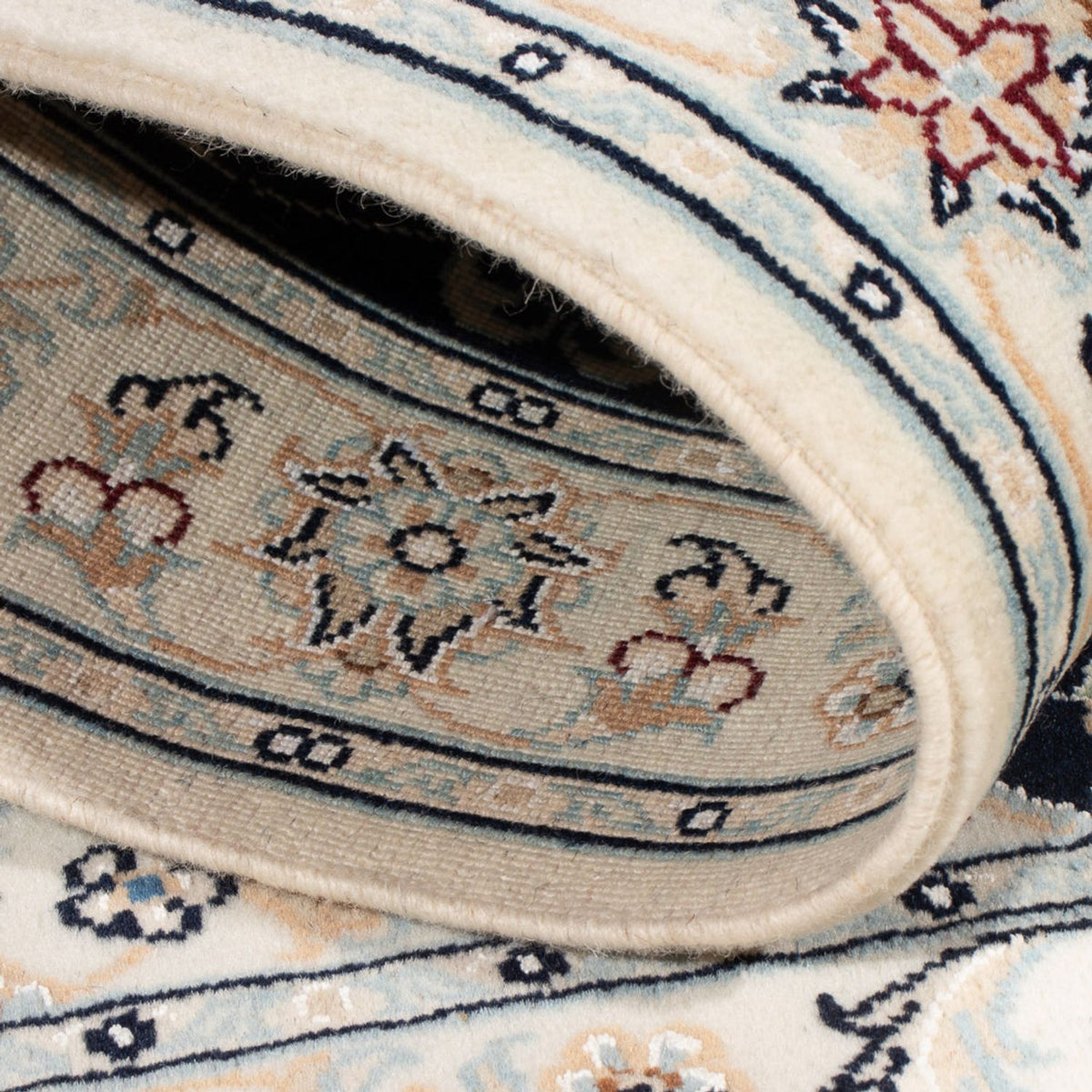 Perser Rug - Nain - Premium - 120 x 80 cm - dark blue