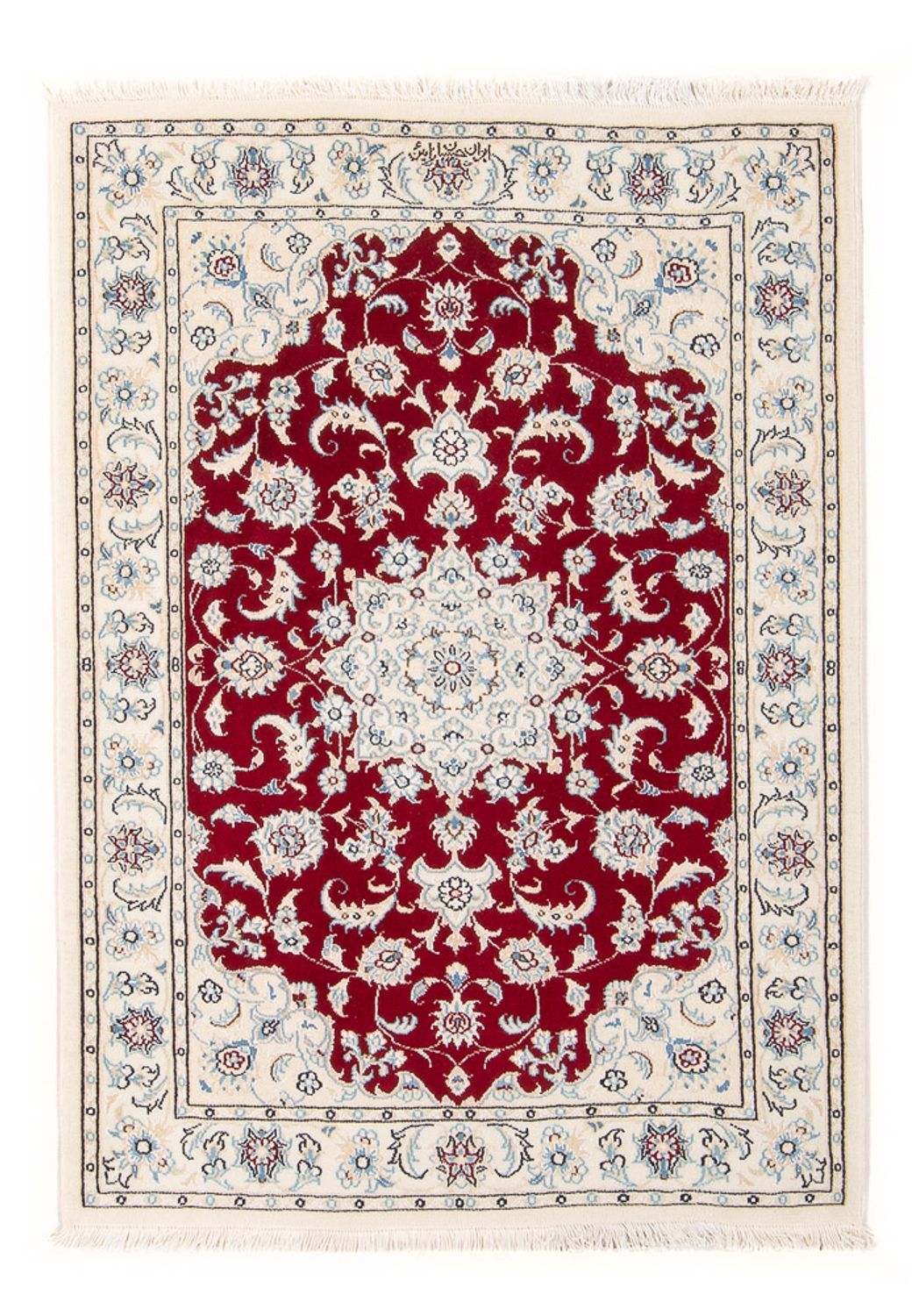 Perser Rug - Nain - Premium - 117 x 80 cm - red