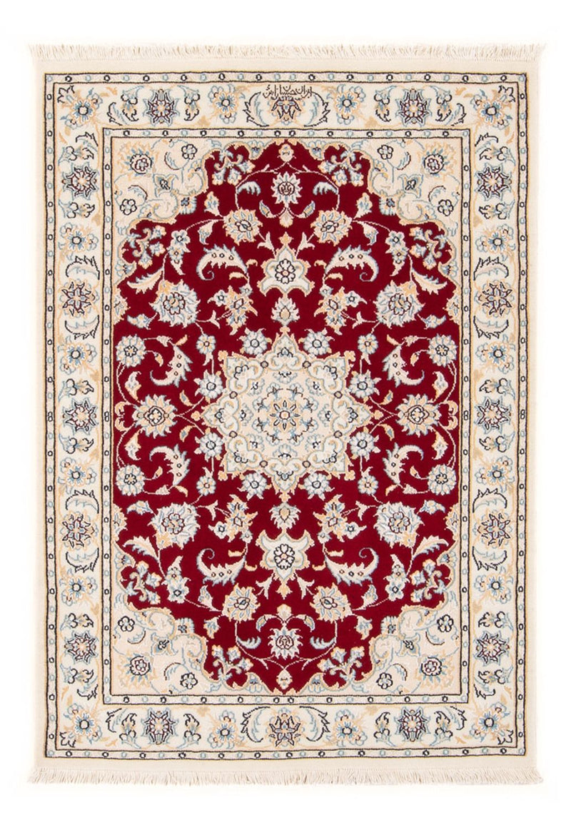 Perser Rug - Nain - Premium - 118 x 80 cm - red
