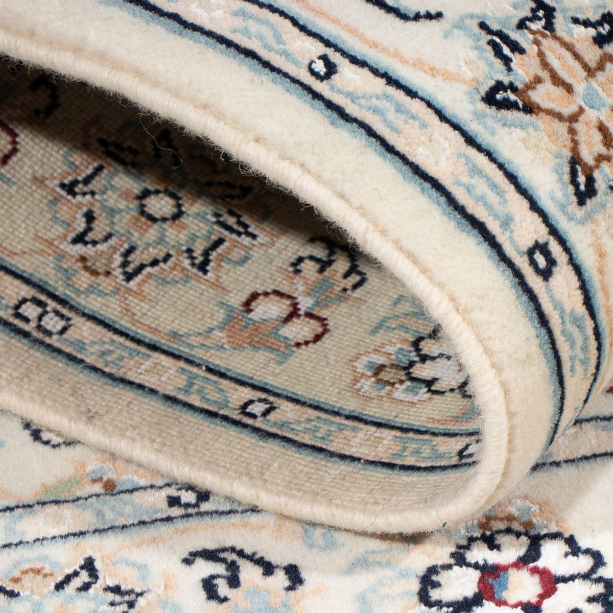 Perser Rug - Nain - Premium - 117 x 78 cm - dark blue