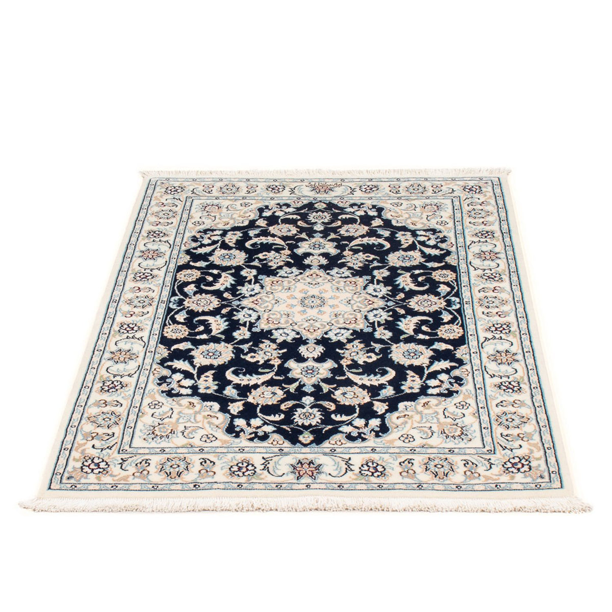 Perser Rug - Nain - Premium - 117 x 78 cm - dark blue